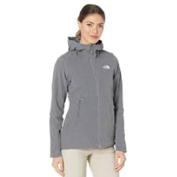The North Face Women's Shelbe Raschel Hoodie - Medium Grey Fleece Jacket
